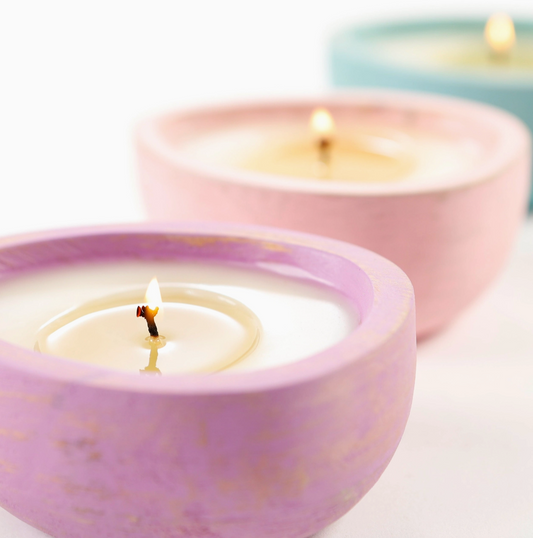 Hyacinth 4 oz Egg Candle