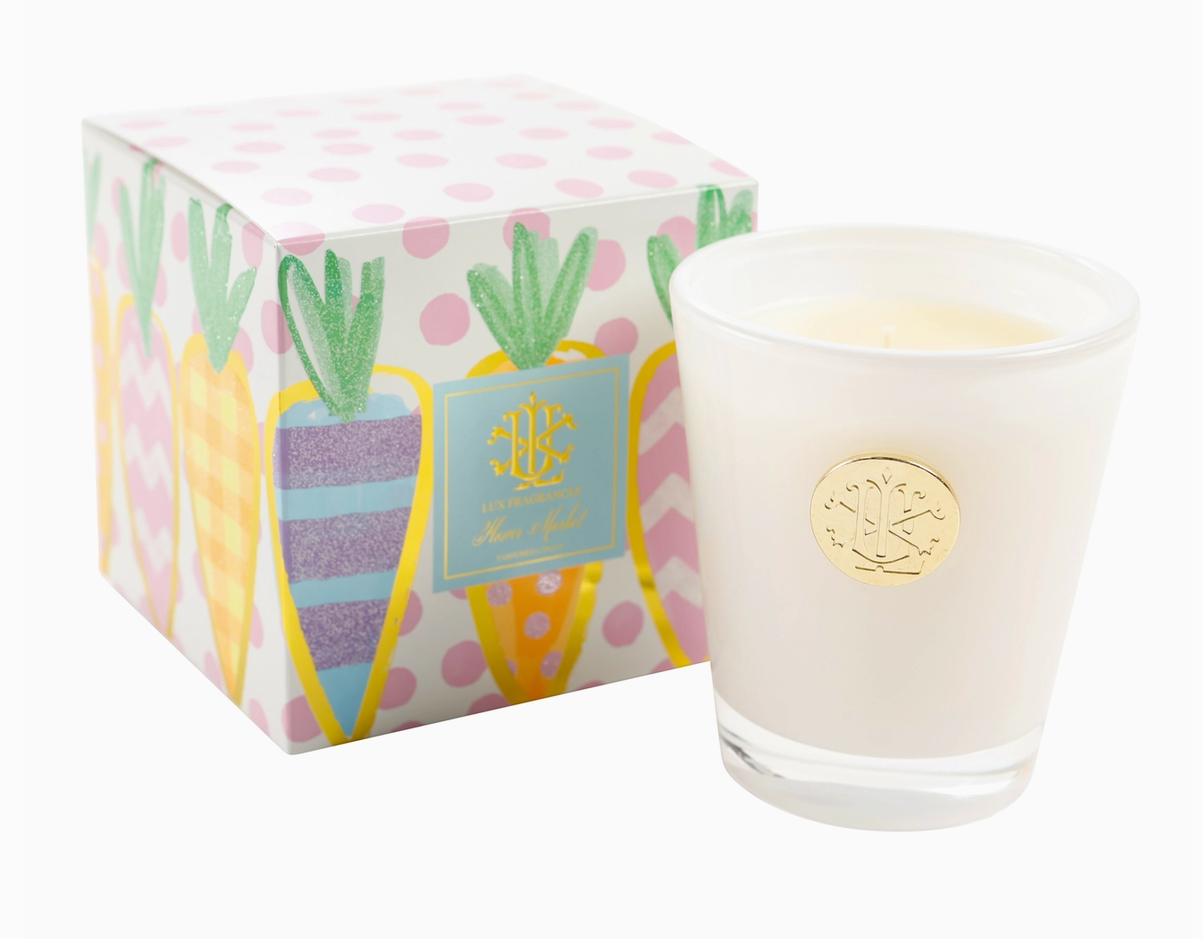 Flower Market 8 oz Designer Boxed Candle