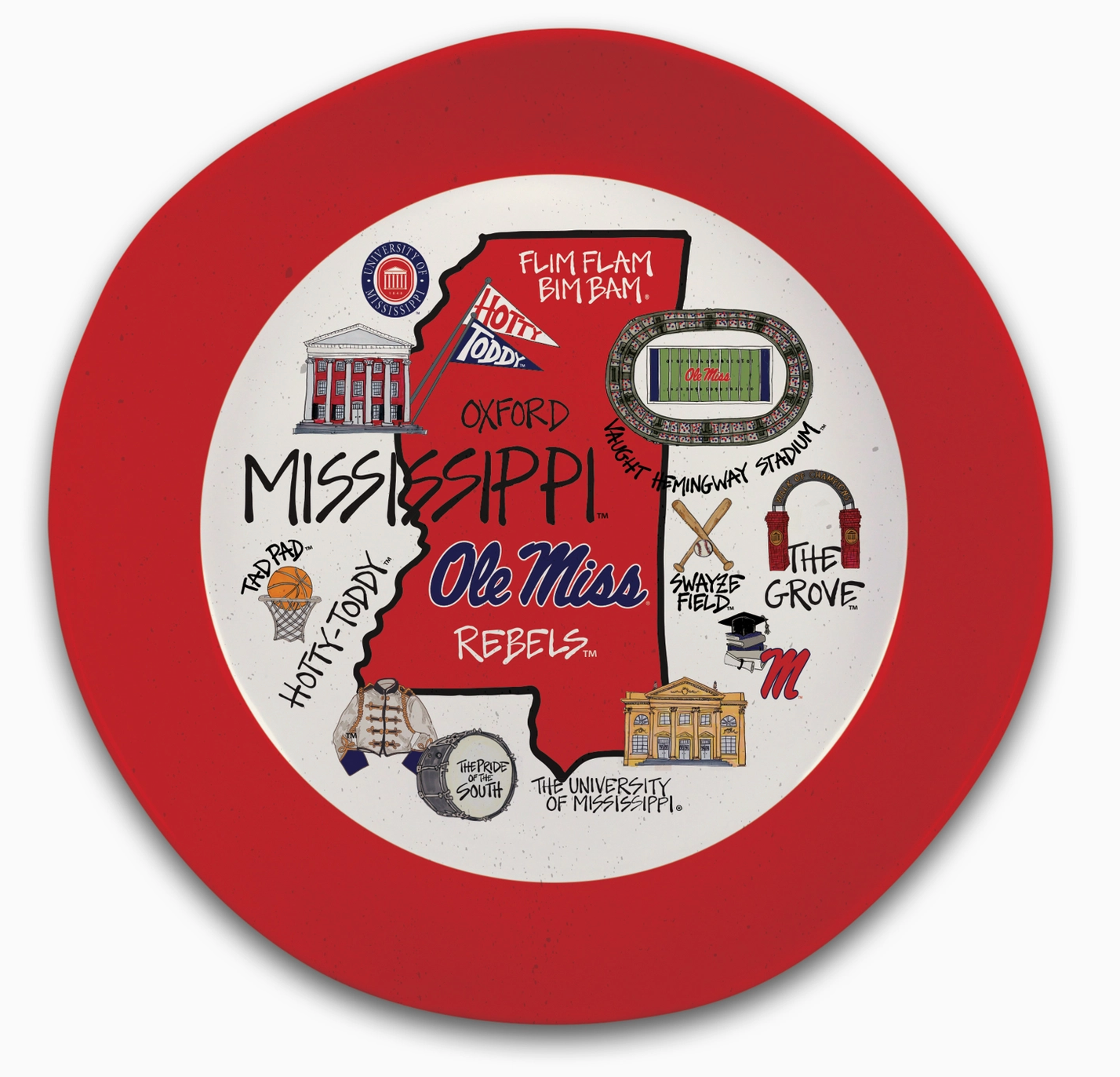 Collegiate 13.5" Melamine Bowl