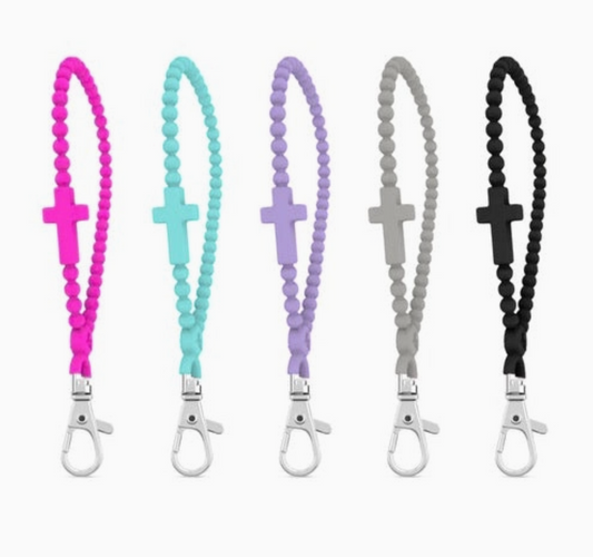 Jesus Loop Wristlet Keychain
