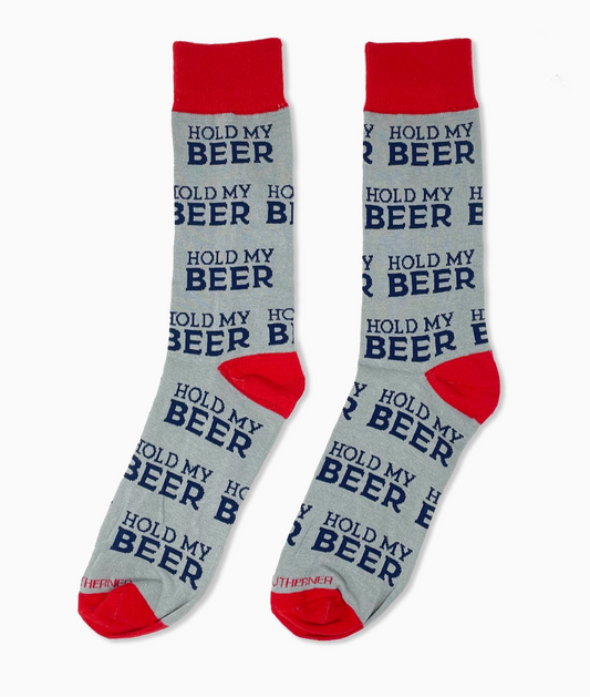 Hold My Beer Socks
