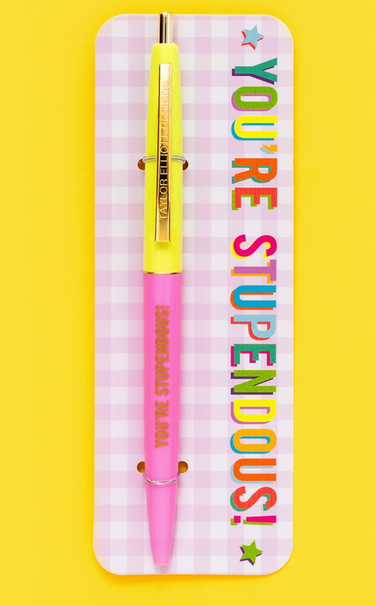 Stupendous Pen Card