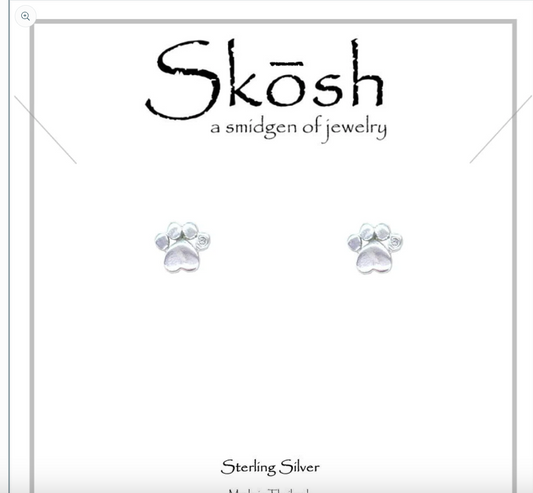 Skosh Pawprint Earrings