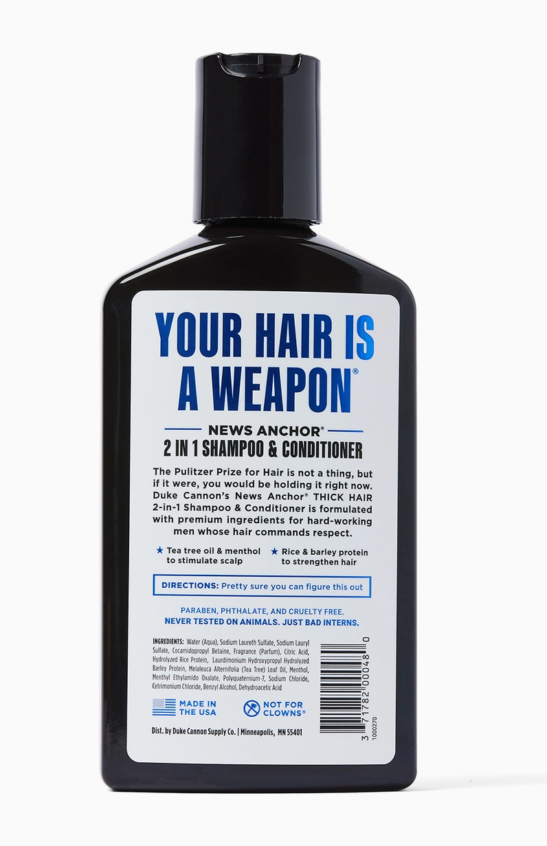 News Anchor 2-in-1 Hair Wash