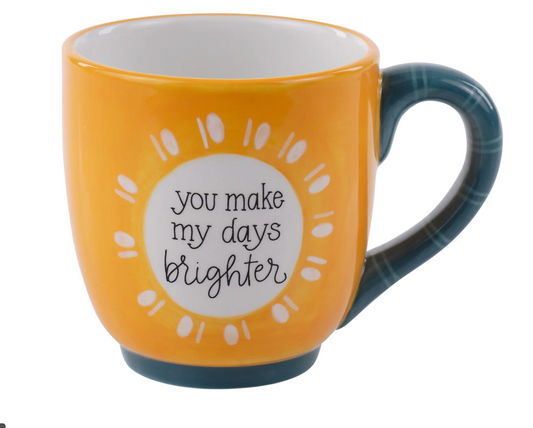 Days Brighter Friend Mug