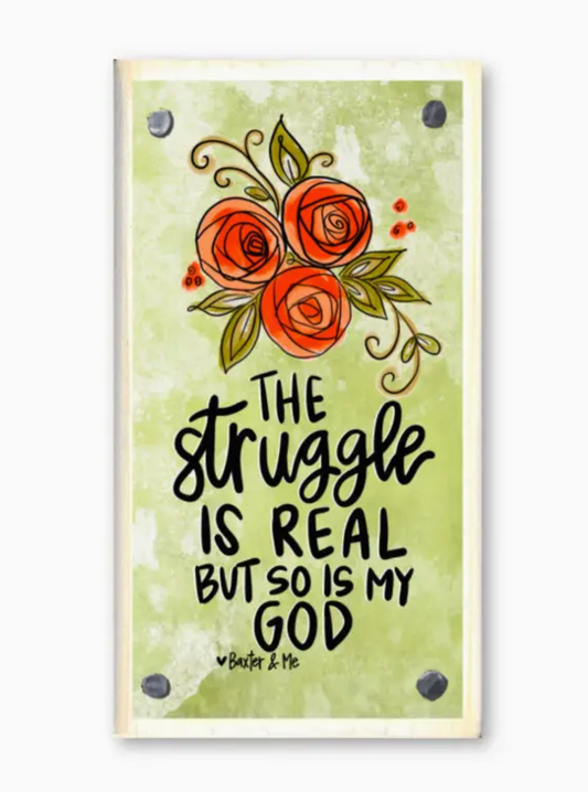 Struggle is Real Happy Block