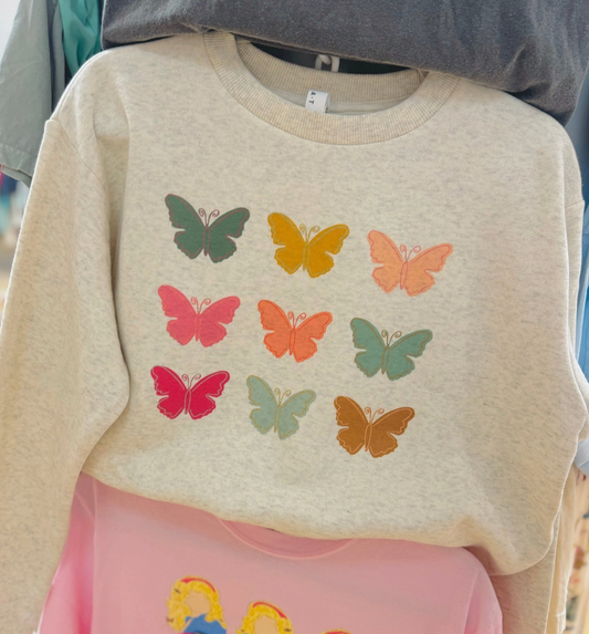 Butterfly Square Sweatshirt