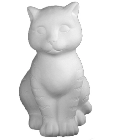 Ceramic Tabby Cat