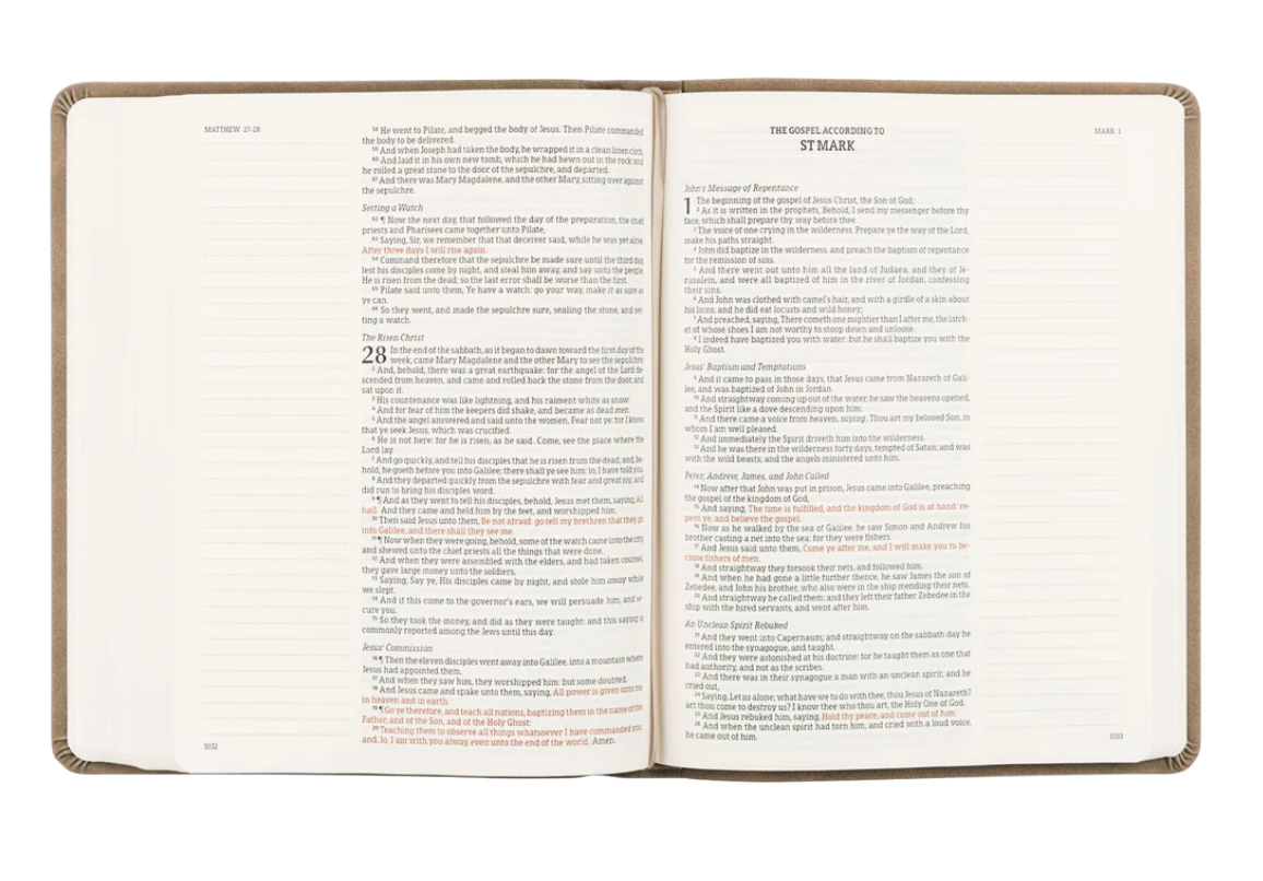 KJV Marlo Print Notetaking Bible