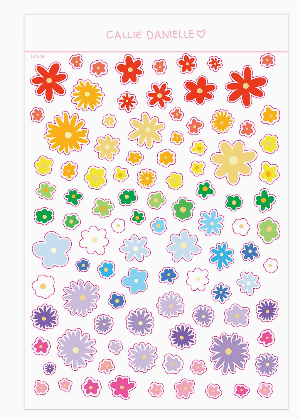 Flowers Sticker Sheet