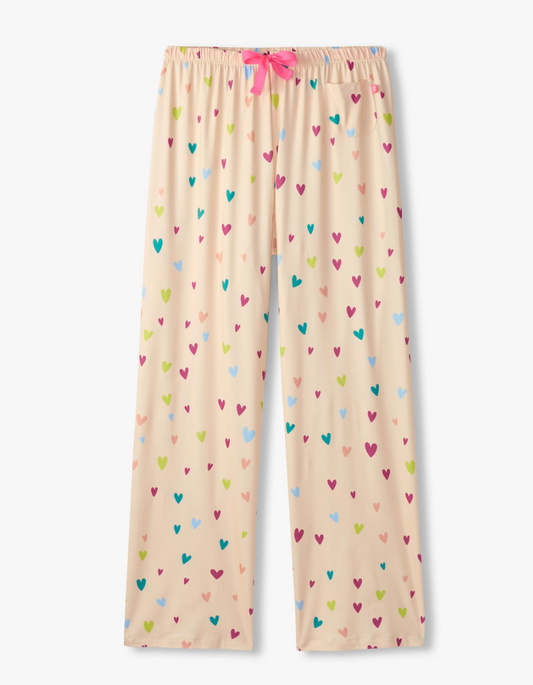 Women's Jelly Bean Hearts PJ Pants