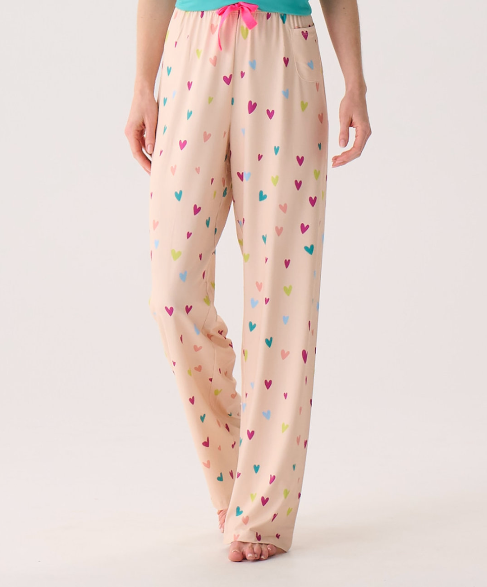 Women's Jelly Bean Hearts PJ Pants