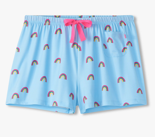 Women's Lucky Rainbow PJ Shorts