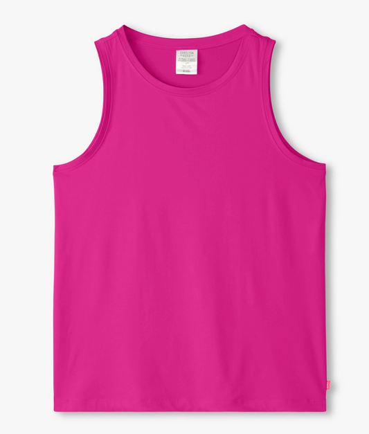 Rose Violet Scoop Neck Sleep Tank
