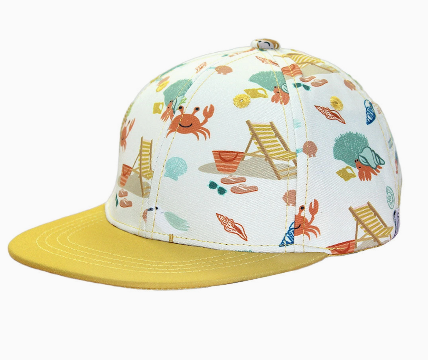 Beach Summer Kids Snapback Hat