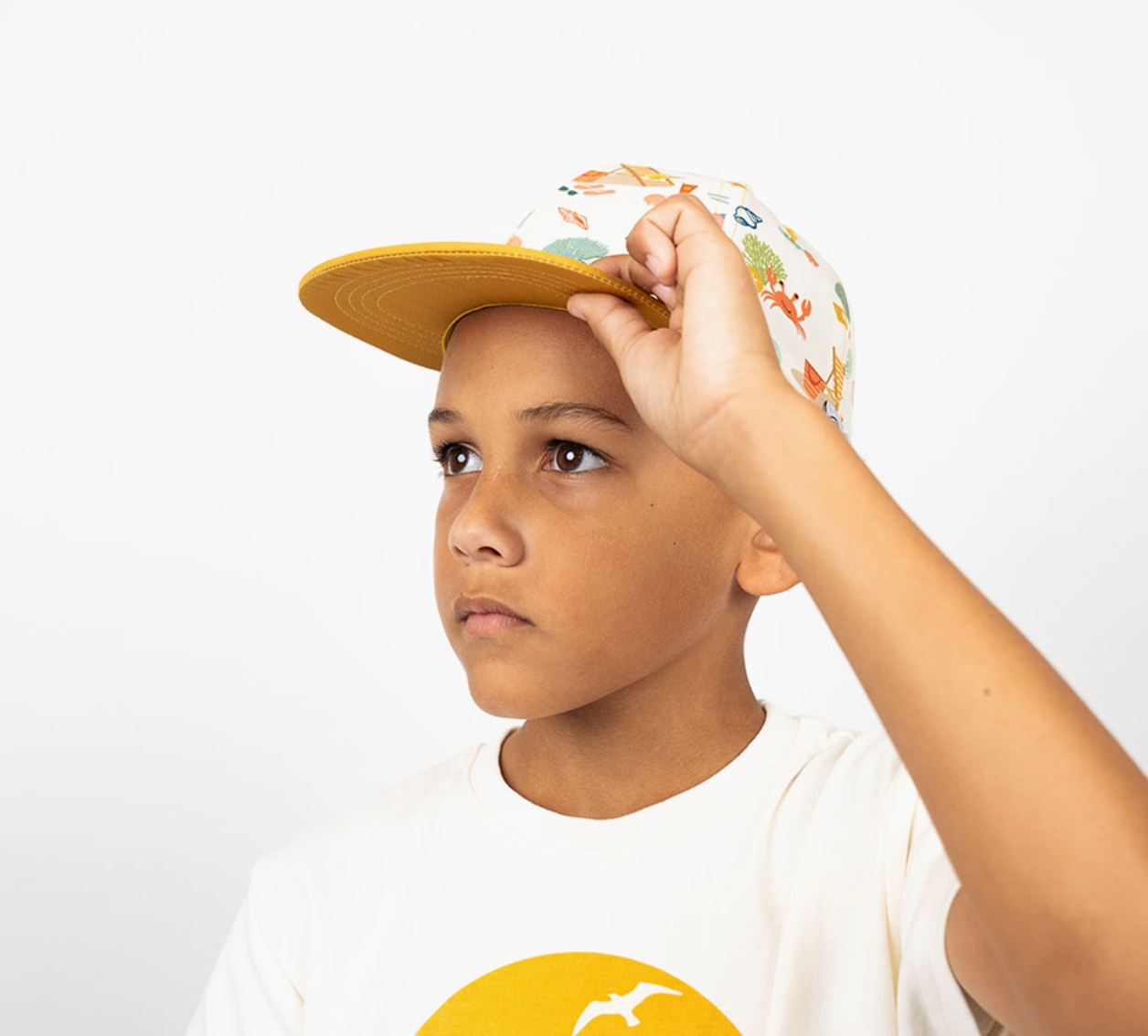 Beach Summer Kids Snapback Hat