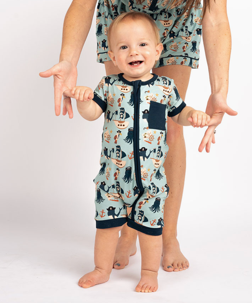 Pirate's Life Bamboo Romper