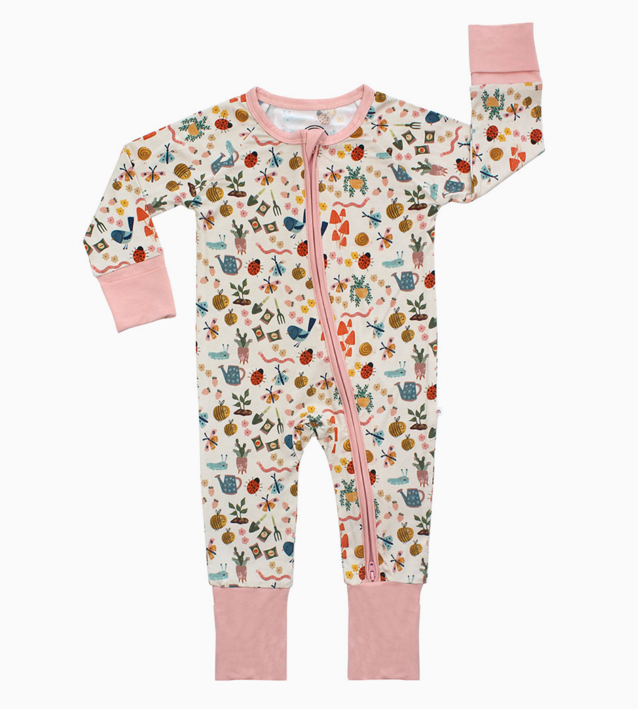 Garden Friends Bamboo Convertible Romper