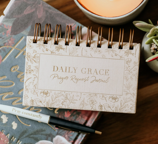 Mini Prayer Request Journal - Blush
