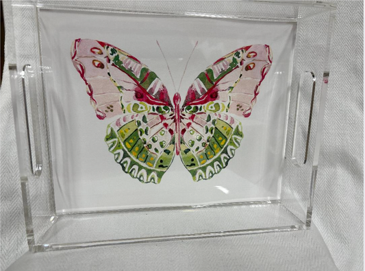 Butterfly Acrylic Tray