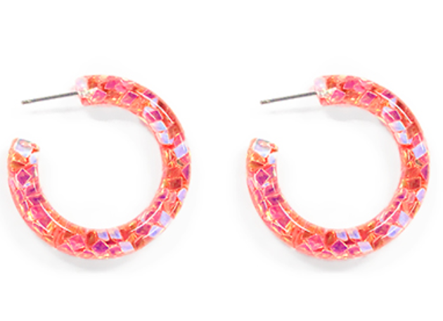 30mm Resin Acrylic Hoops