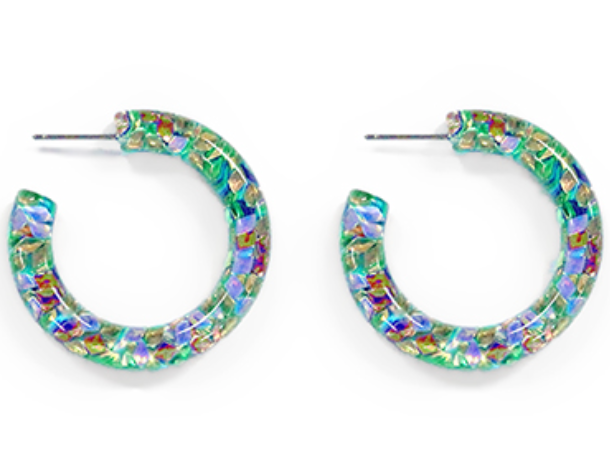 30mm Resin Acrylic Hoops