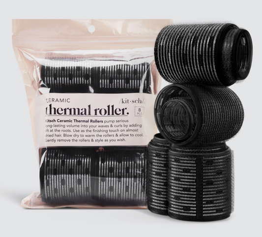 Ceramic Hair Roller 8pc Variety Pack