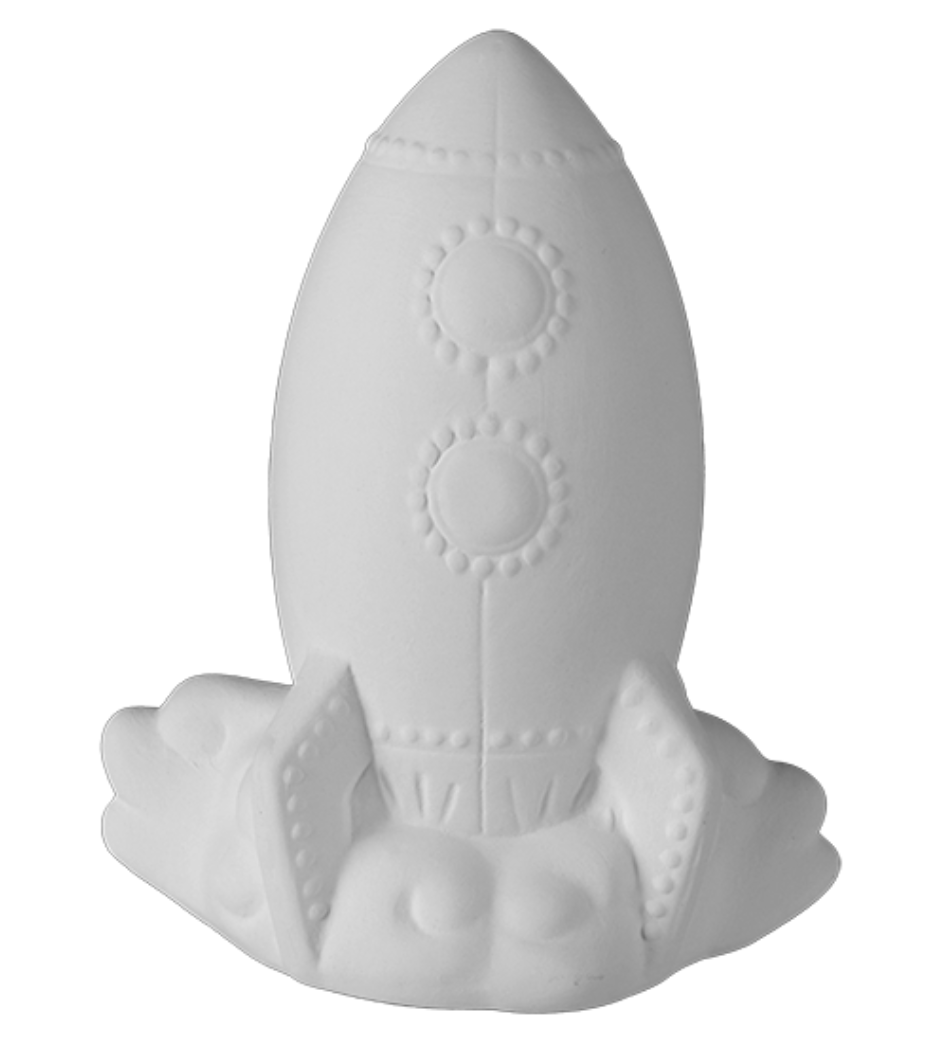 Ceramic Girl Scout Vintage Rocket Bank – The Stompin' Grounds