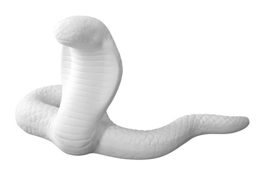 Ceramic Cobra Snake