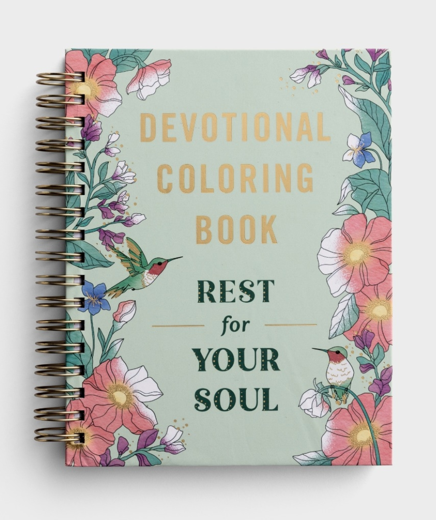 Rest For Your Soul: Devotional Coloring Book