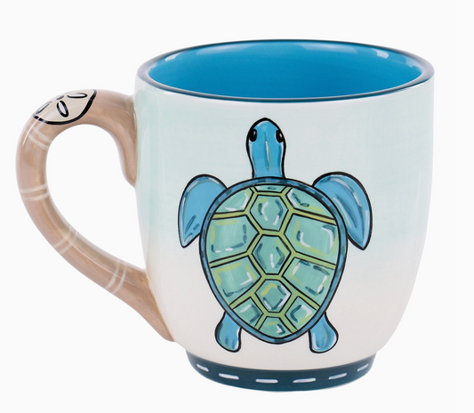 Sea Turtle Beach Mug