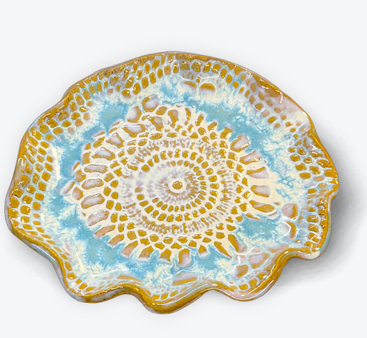 Tab Boren Pottery Small Doily Plate #357