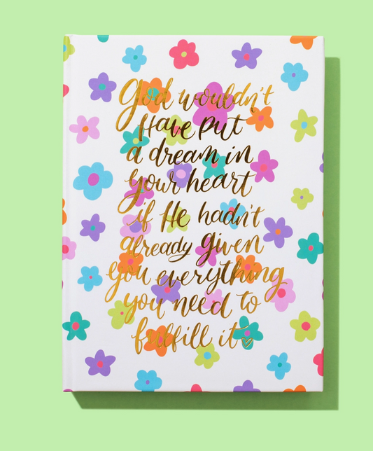 Spiritual Floral Notebook