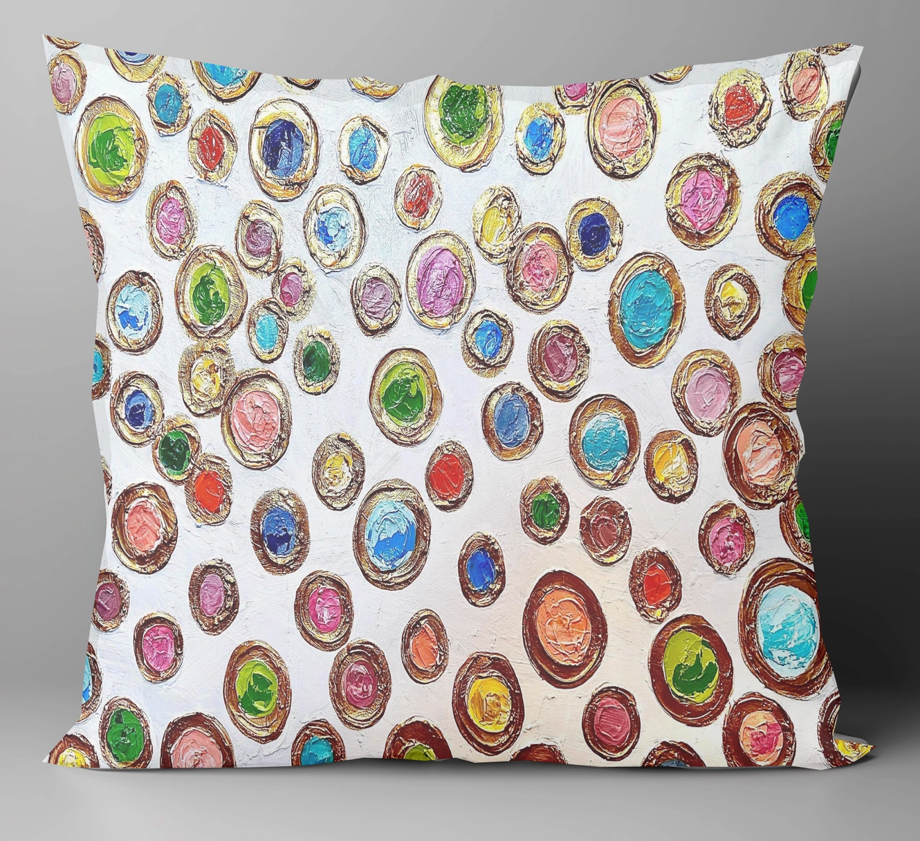 Tiny Bubbles Pillow 22"x22"