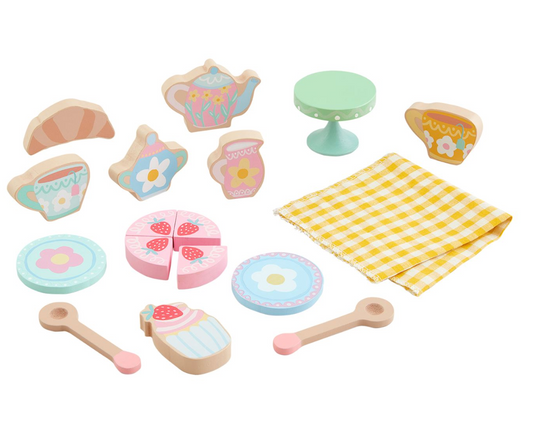 Tea Party Wood Set