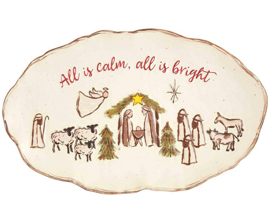 MT Nativity Platter