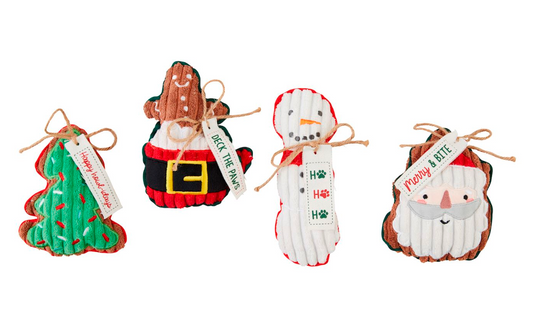 Christmas Corduroy Dog Toy