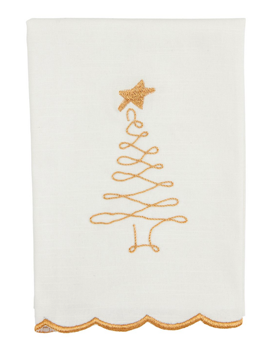 Christmas Embroidered Towel
