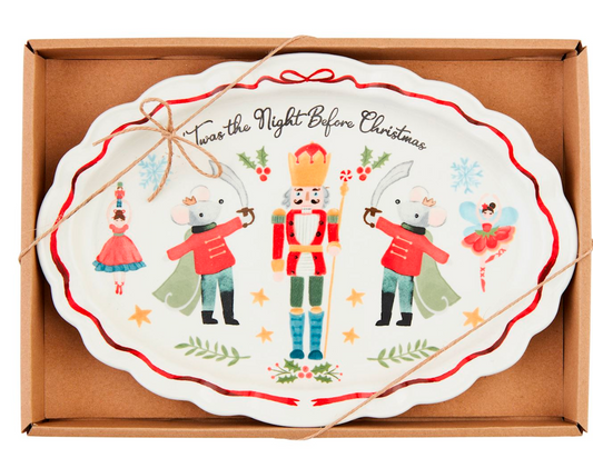 Nutcracker Sentiment Plate