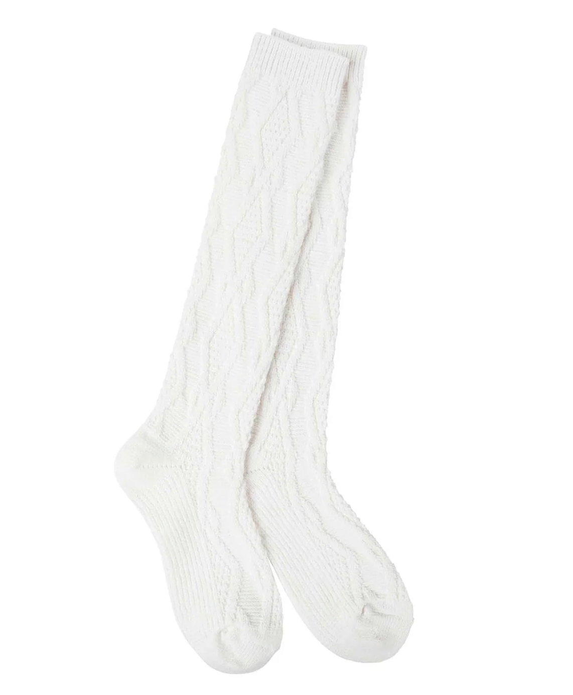 World's Softest Socks Weekend Cable Knee-High