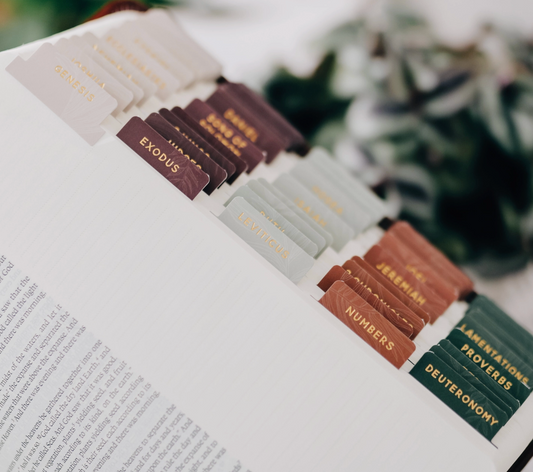 Jewel Tone Bible Tabs