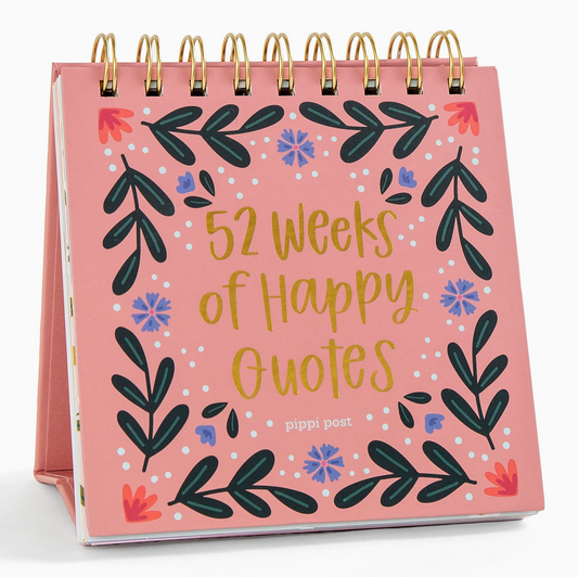 Happy Quotes Desk Flip Calendar