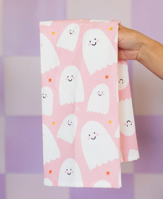 Ghost Pattern Tea Towel