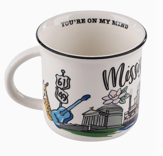 State of Mississippi Campfire Mug