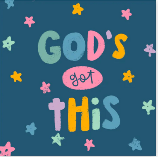 God's Got This Stars Vinyl Sticker