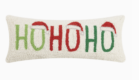 Ho Ho Ho Hook Pillow