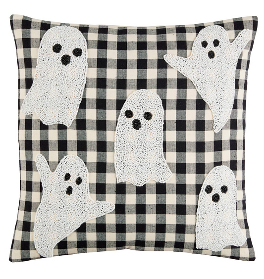 Ghost Halloween Pillow