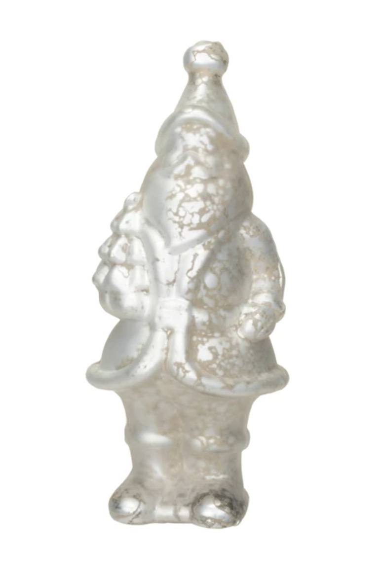 Mercury Glass Santa