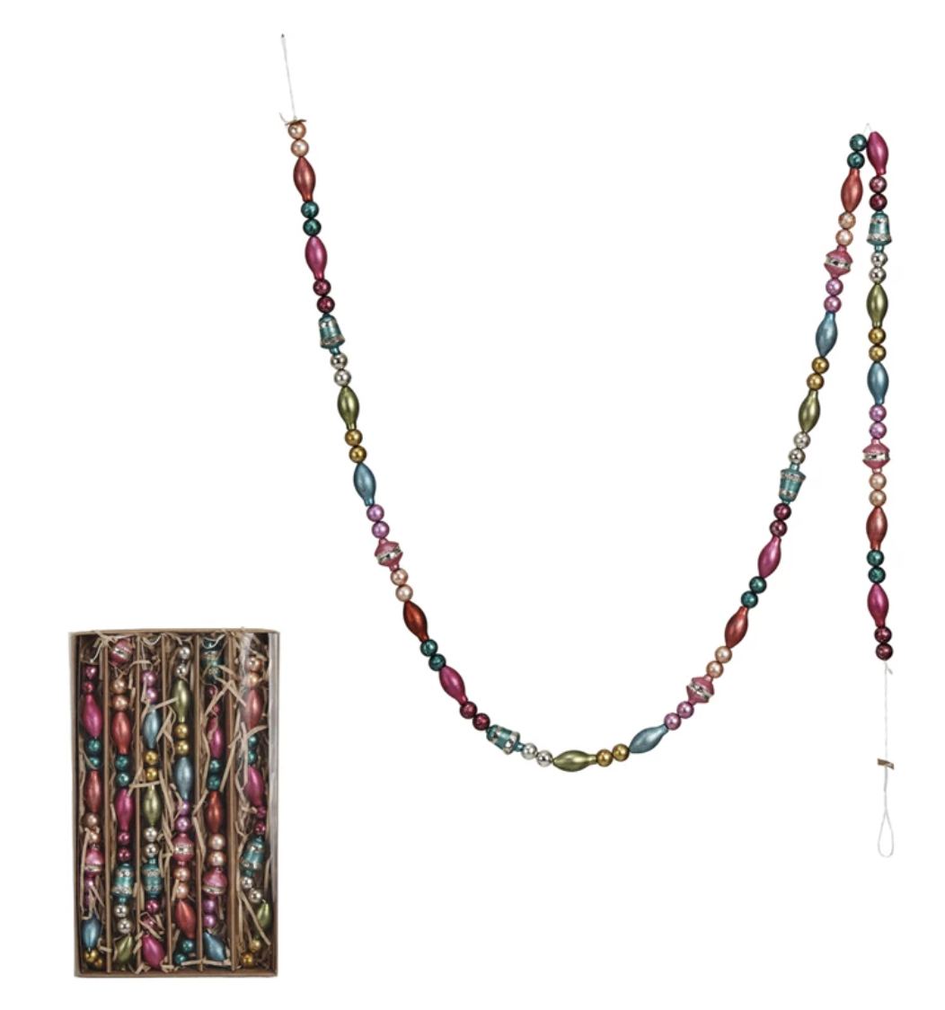 Glass Bead Garland