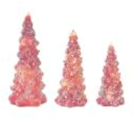 Pink Iridescent Christmas Tree